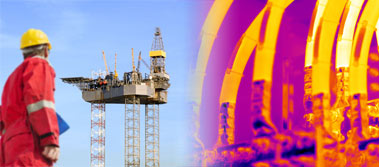 Offshore thermography surveys